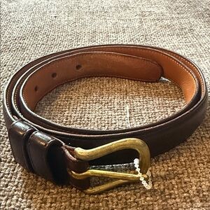 Coach Belt Brown